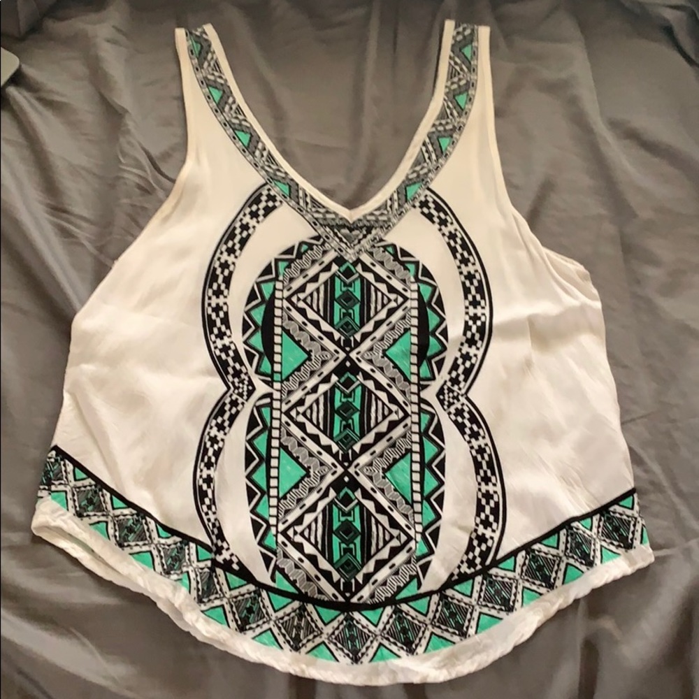 Patterned tank top - Picture 2 of 4